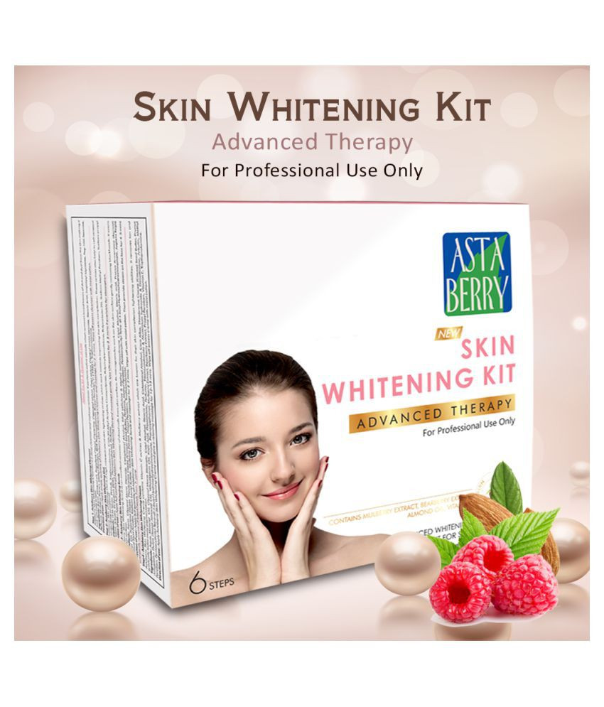 Asta Berry Skin Whitening Kit Adavnced Therapy For Professional Use Only 6 Steps