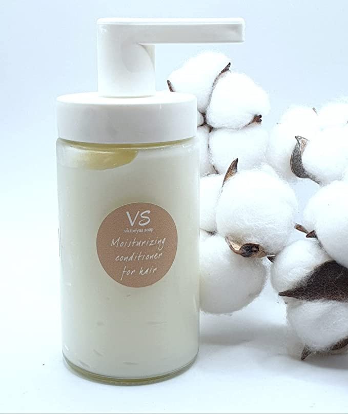 Viktoriya Conditioner for Fine Hair – Weightless Moisturizing Conditioner – Harmful Sulfate Free, Paraben Free & Gluten Free Deep Conditioner