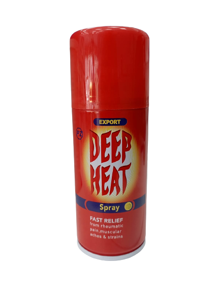 Deep Heat Export Spray Fast Relief 150 ml by Dar Al Kalimah Pharmacy