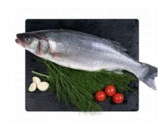 Fresh Whole sea bass Norway 1 kg 75 AED
