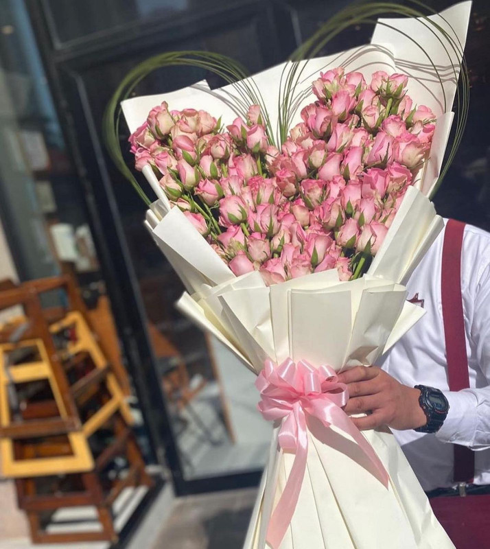 Large Heart Shaped Bouquet