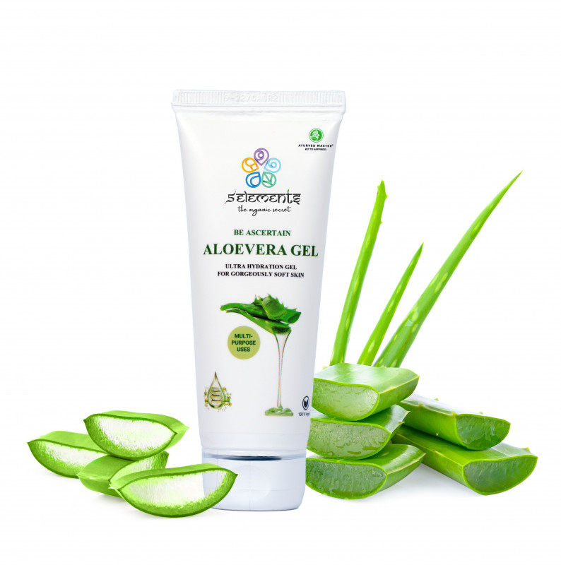 ALOE VERA GEL (ULTRA HYDRATING AND MOISTURIZING, UPTO 99% PURE GEL FOR SILKY, SOFT AND SMOOTH SKIN) | 100GM