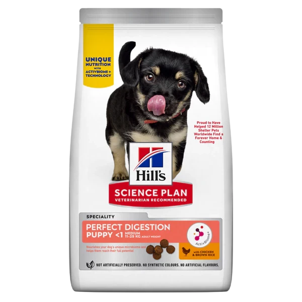 Hill’s Science Plan PERFECT DIGESTION Medium Puppy Dry Food (2.5kg)