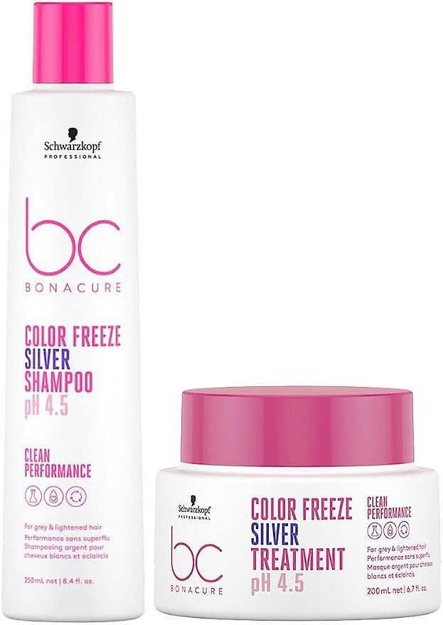 Schwarzkopf BC Clean Color Freeze Silver Shampoo: 250 ml