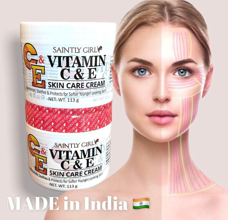 Concord Saintly Girl Vitamin C & E Cream Twin Pack 133Gram