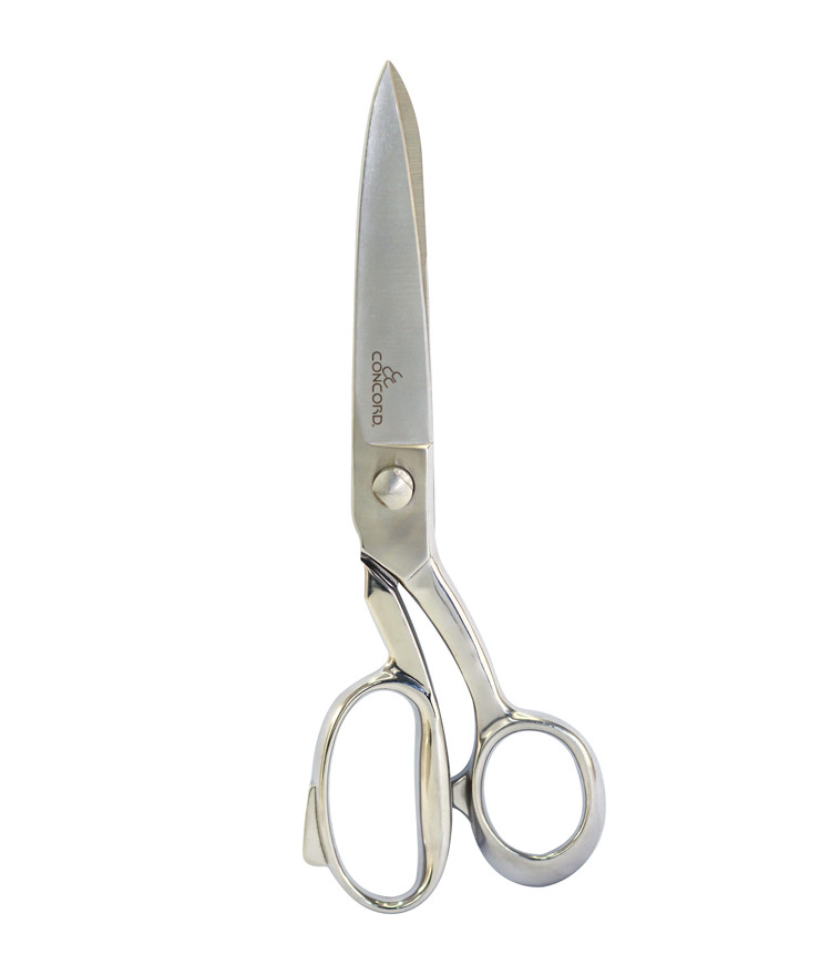 Concord Tailoring Scissors 10 inches, Stain finish, Silver - 00119