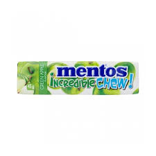 MENTOS INCREDIBLE CHEW GREEN APPLE
