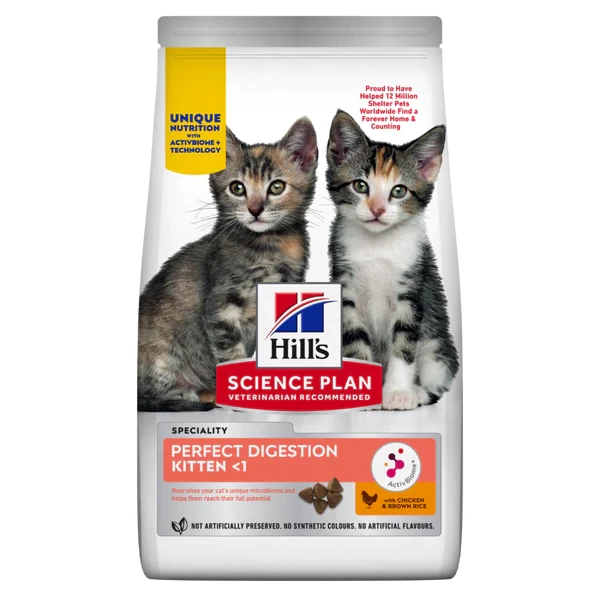 Hill’s Science Plan PERFECT DIGESTION KITTEN DRY FOOD(1.5kg )