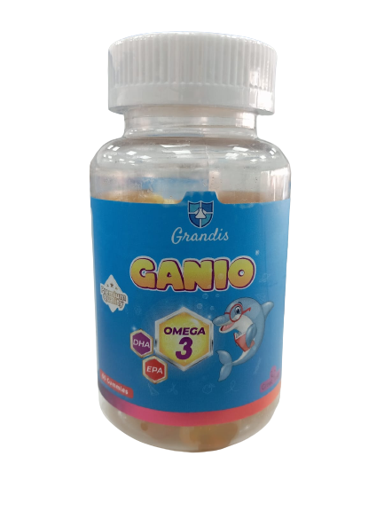 Grandis Ganio Omega 3 60 Capsules by Dar Al Kalimah Pharmacy