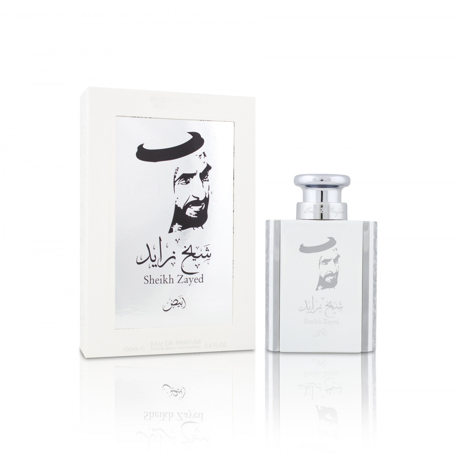 Sheikh Zayed white- Ajial Collection For Men Eau De Parfum, 100ml