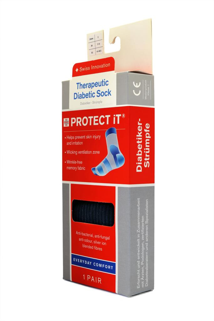 PROTECT IT THERAPEUTIC DIABETIC SOCK- EVERYDAY COMFORT