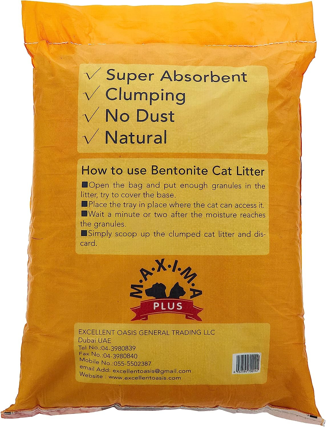 Maxima Plus Cat litter 20kg