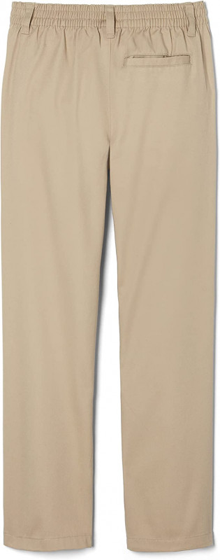 LCT School Uniforms Back Elastic Pants - Beige