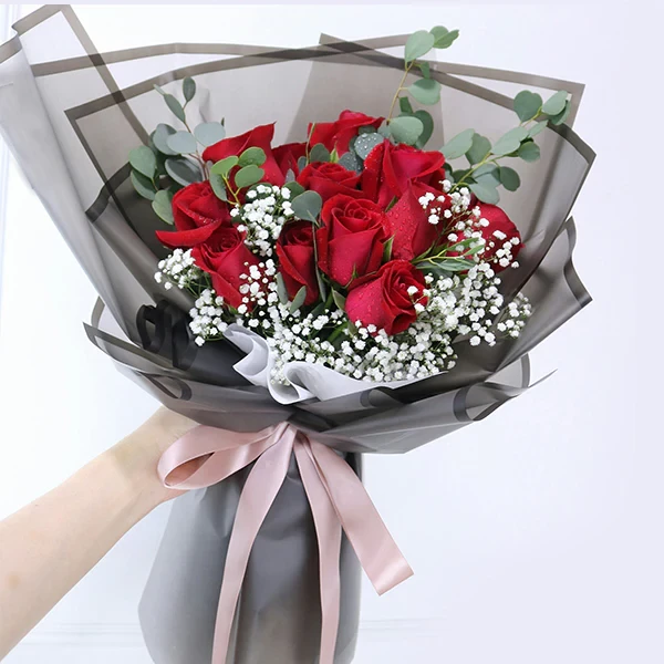 Love Confession Red Roses Bouquet