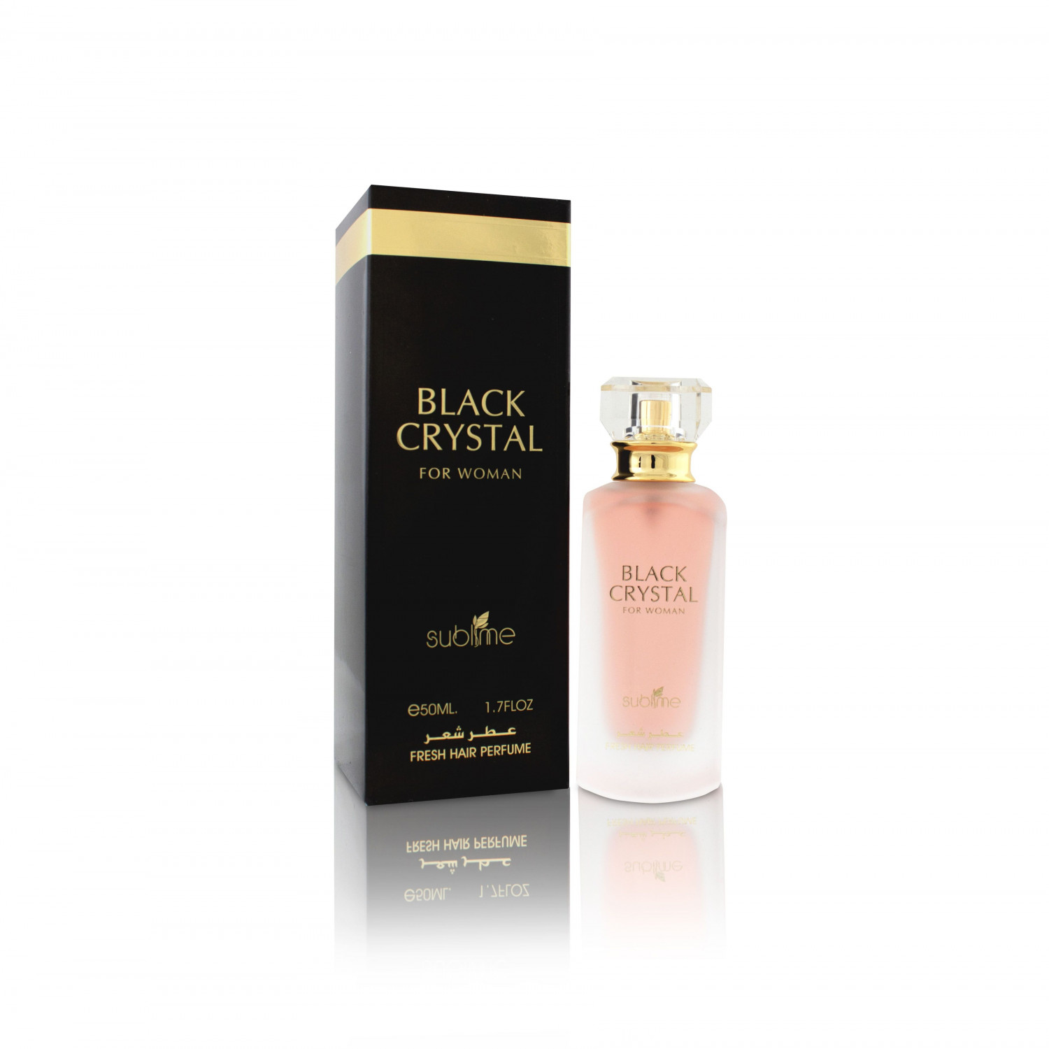 Black Crystel For Women, Fresh Hair Perfume