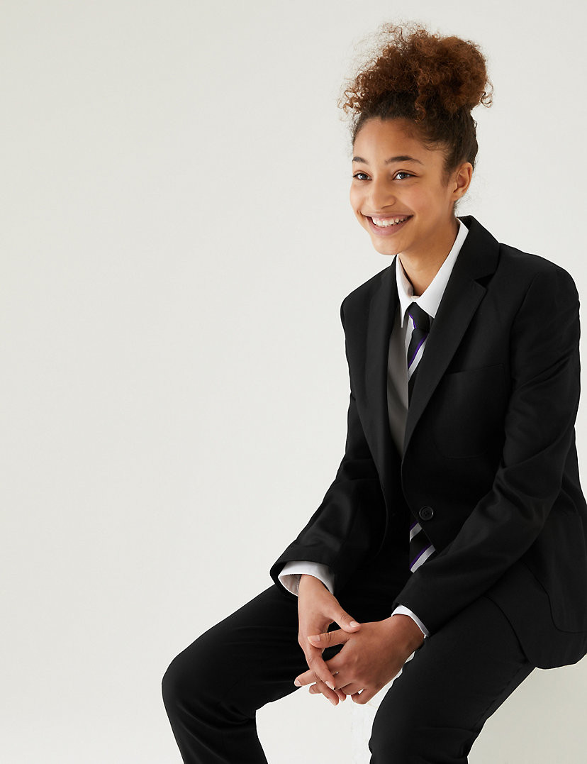 LCT Uniforms Girls&Boys School Blazer - Black - Large